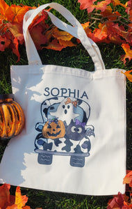 **RTS** Personalized Halloween Bags **PURCHASE ALONE** READ Description**