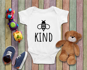 #20145 - Screen Print Transfer Ready to Press - BEE KIND INFANT