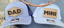 #90010 - Leather Hat Patches -  DAD, MOM & MINI (MATCHING SET)
