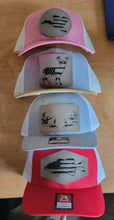 #90020 - Leather Hat Patches -  AMERICAN FLAG ANIMALS