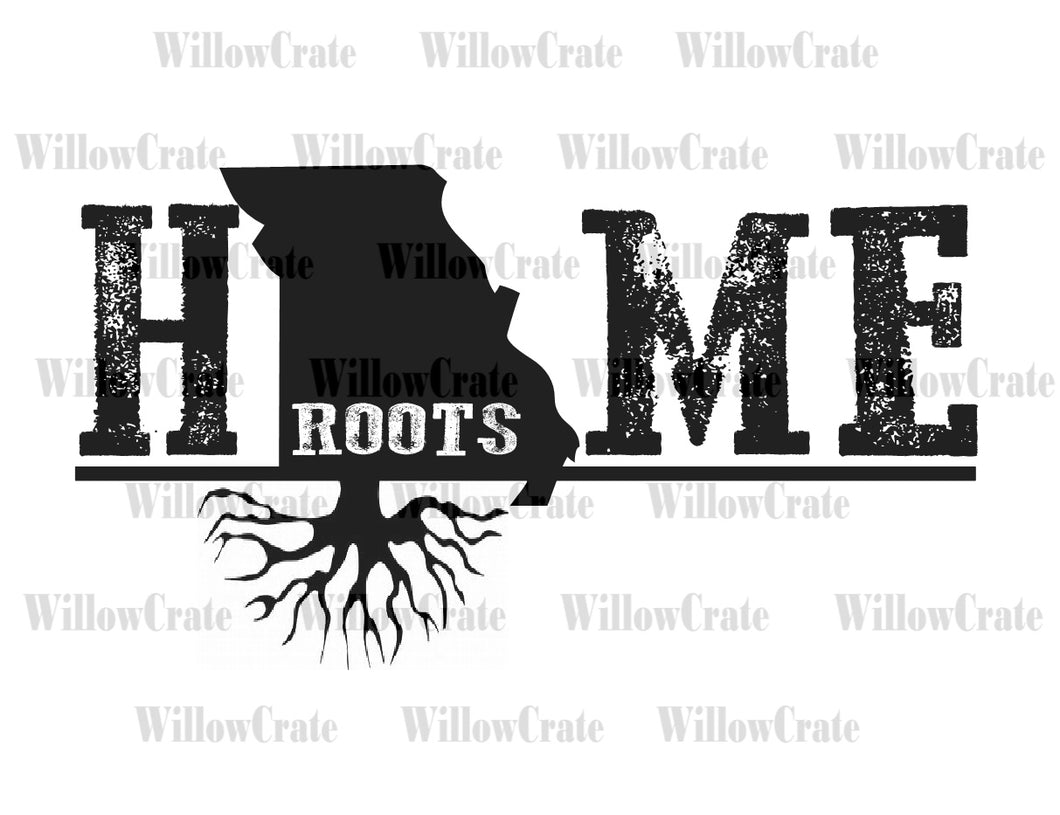 #1071 Digital Download - Missouri Roots - PNG Only