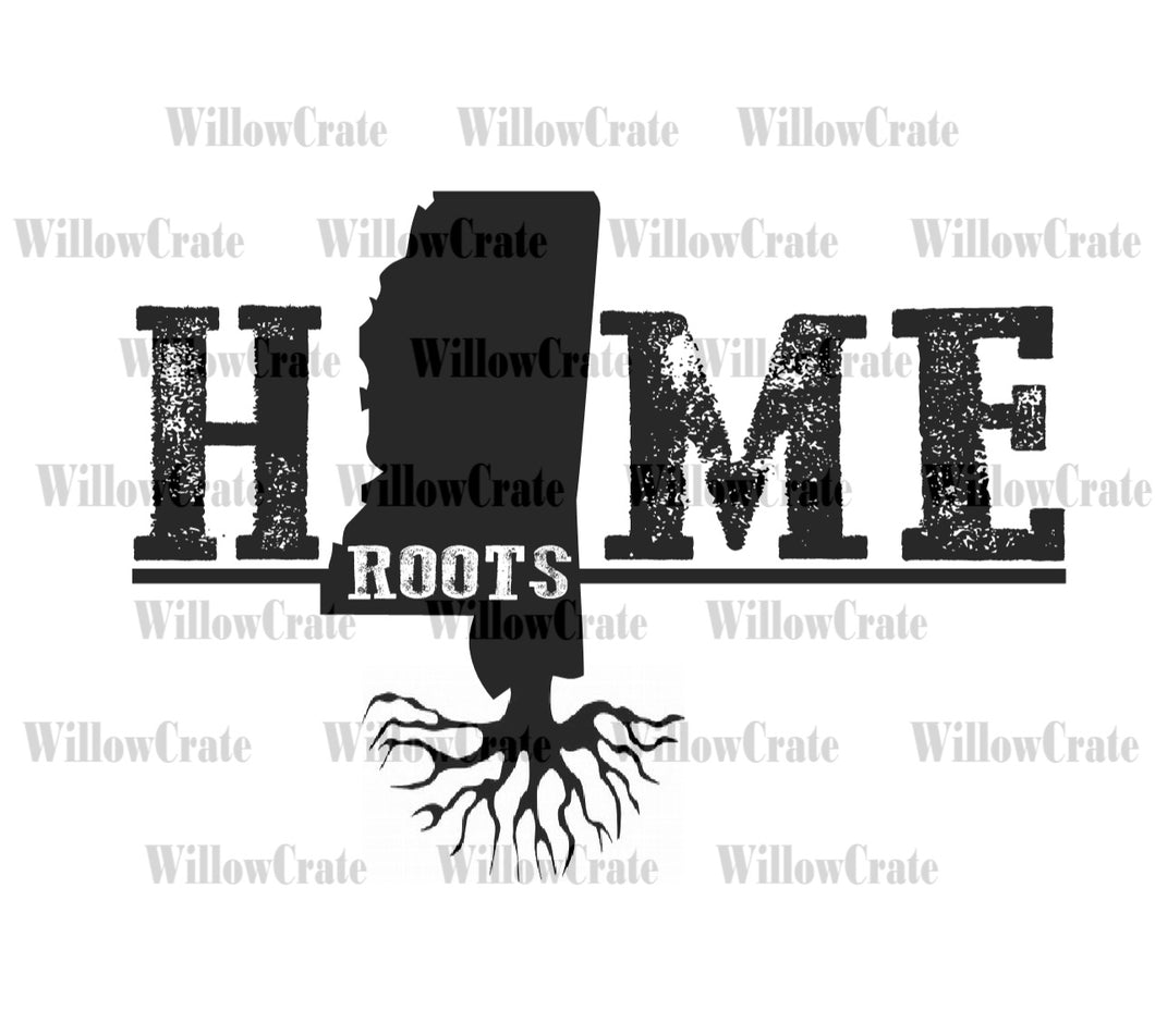 #1057 Digital Download - Mississippi Roots - PNG Only