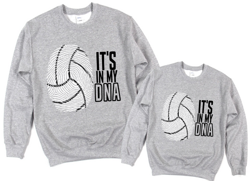 #20193-  Screen Print Transfer Ready to Press - VOLLEYBALL DNA
