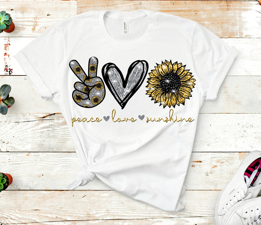 #1015 Sublimation Transfer Ready to Press - Sunflower - Sublimation Print